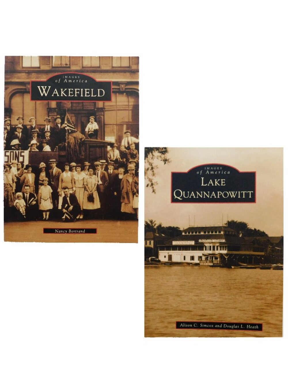 MA Images of America 2 Volumes Wakefield Massachusetts and Lake Quannapowitt